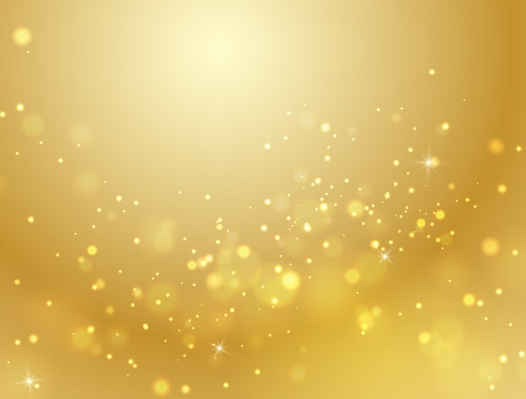 Vector 추상 금 bokeh 배경 조명 효과입니다.