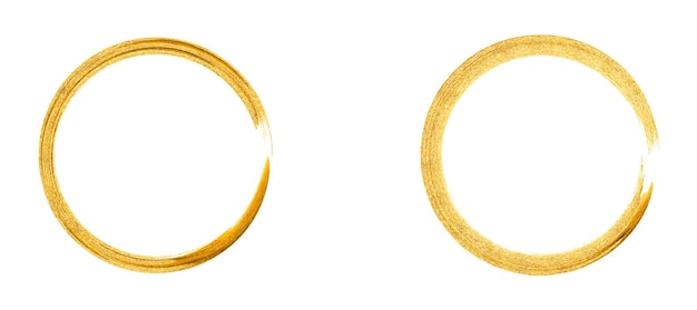 abstract gold circle background