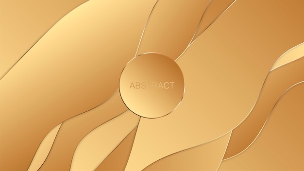 Abstract gold luxury background.