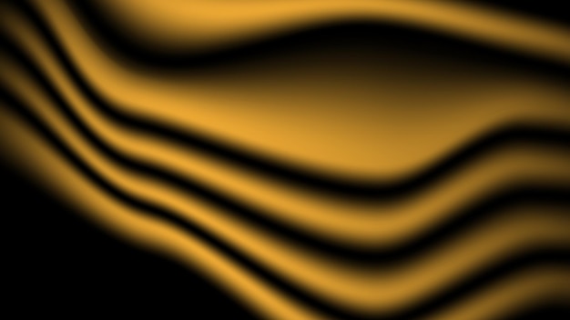 Fondo di struttura del tessuto di raso morbido oro astratto per il design grafico decorativo