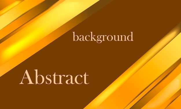 Abstract golden background with minimalist combinations