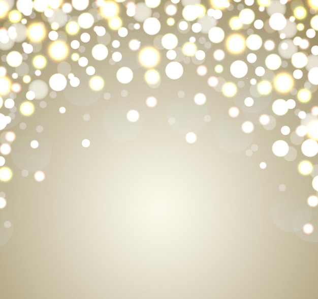 Abstract golden defocused background