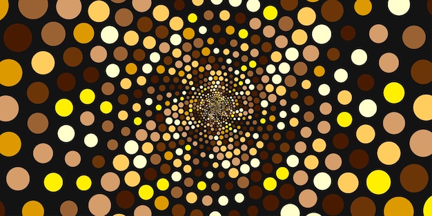 Abstract golden dots background.Festive pattern.