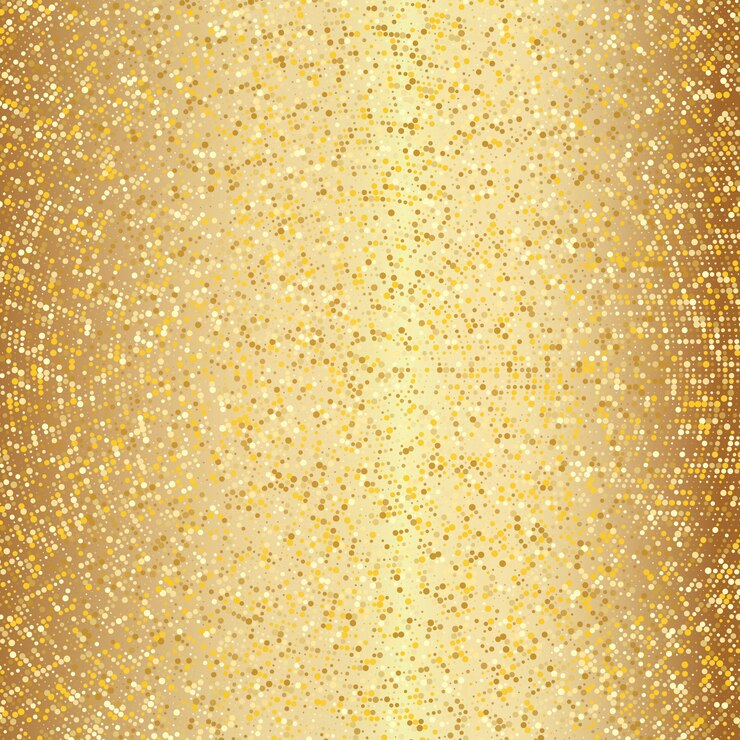 Vector abstract golden halftone pattern. gold polka dot background