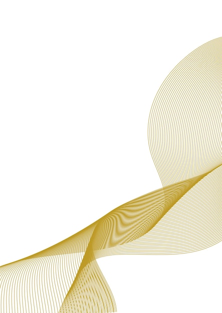 abstract_golden_lines_on_a_white_background