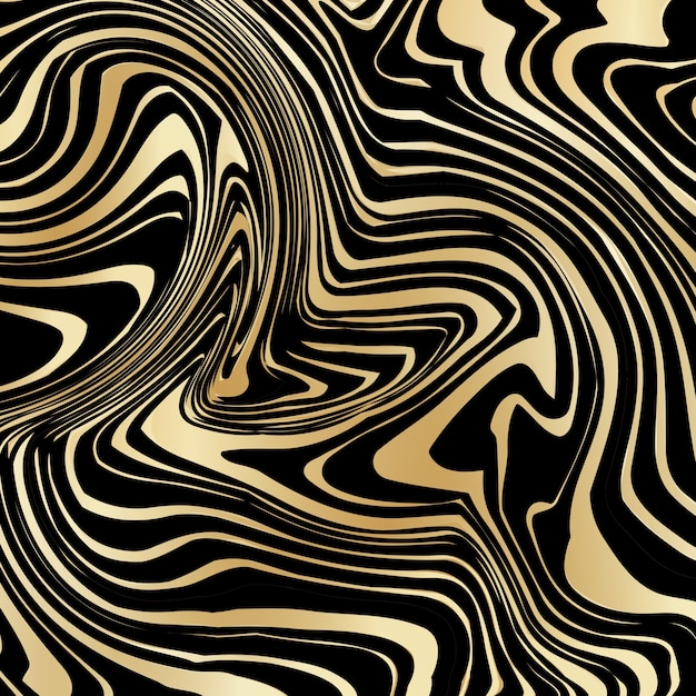 Abstract of golden marbling texture design for luxury work