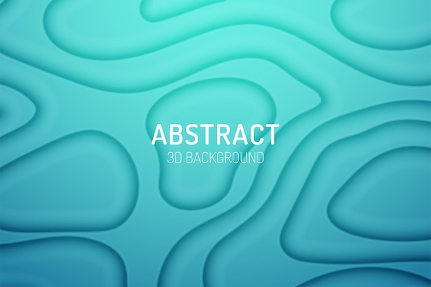 Abstract gradient 3d background