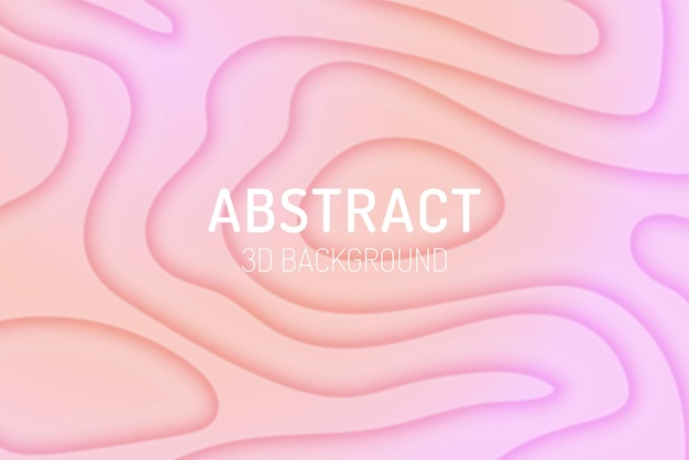 Abstract gradiënt 3d behang