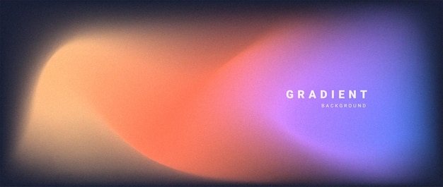 Abstract gradiënt achtergrond met korrelige textuur