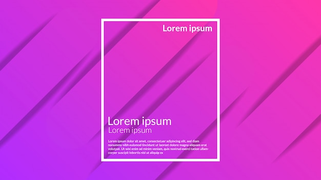 Abstract gradient background banner business