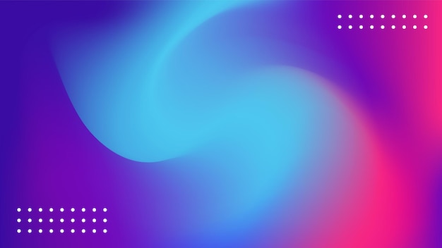 Abstract gradient background Blue and pink wavy curve wallpaper