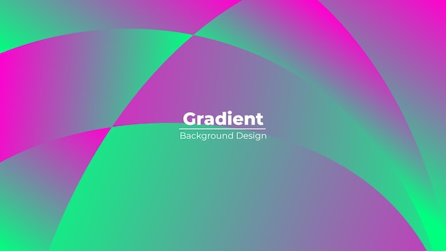 Vector abstract gradient background design