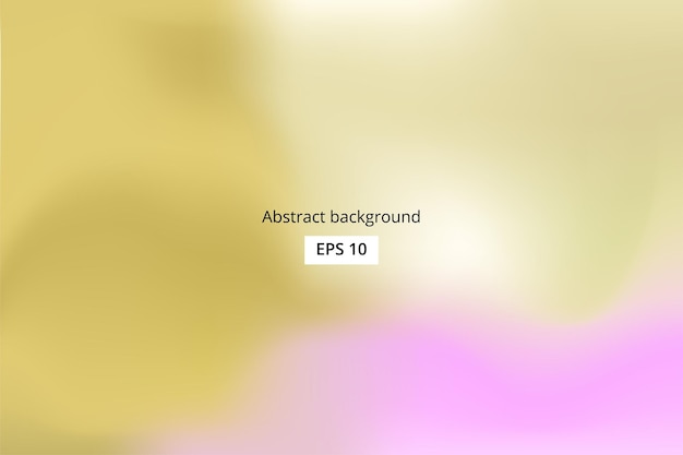 ベクトル バナーの抽象的なグラデーションの背景黄土色のベージュとピンクのパステルトーン