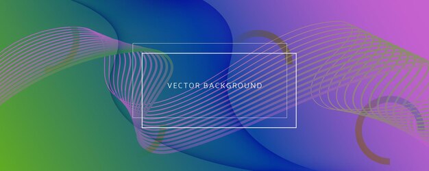 Forme geometriche di disegno liquido astratto del fondo di pendenza un