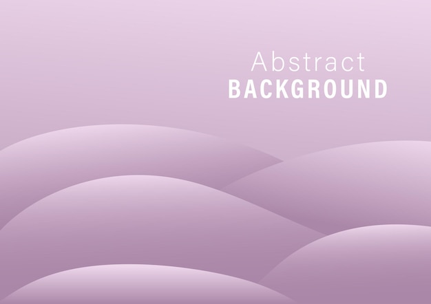 Abstract gradient background purple gradient color hill landscape vector background illustration template for website banner backdrop poster