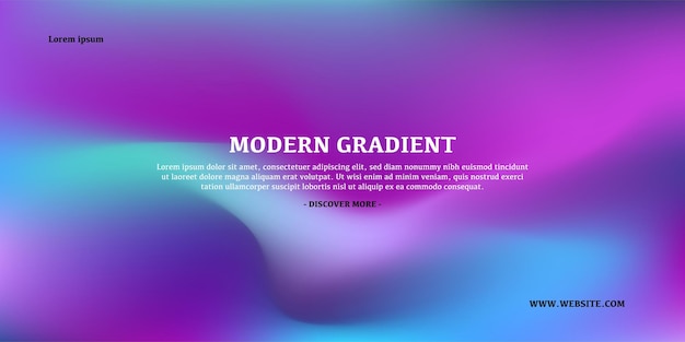 Abstract gradient background and texturizer grainy effect for design landing page background