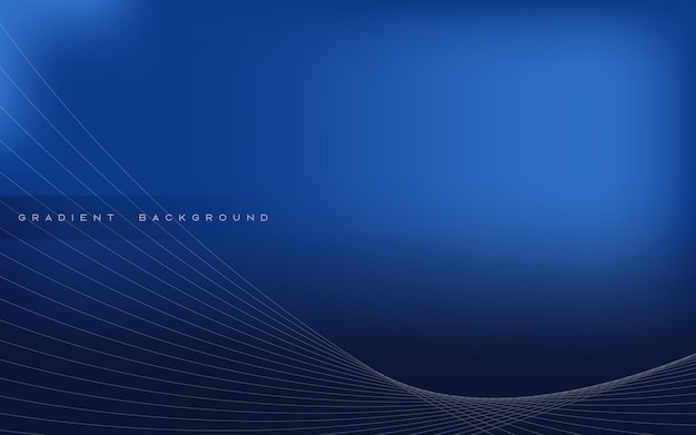 Abstract gradient background with dark blue color