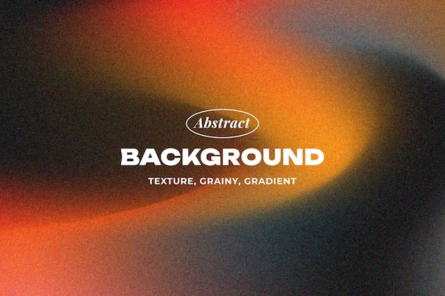 Abstract gradient background with grainy texture