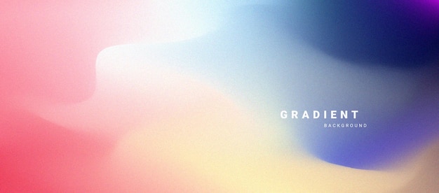 Abstract gradient background with grainy texture