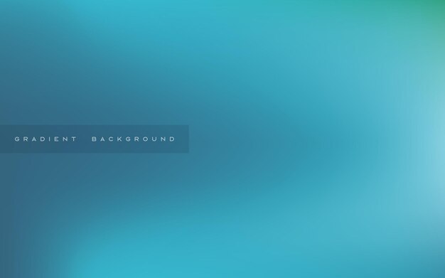 Vector abstract gradient background with modern blue color