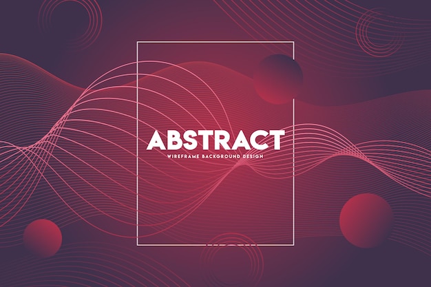 Vector abstract gradient background