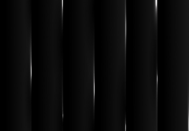 Abstract gradient black tech design pattern background with white effect.