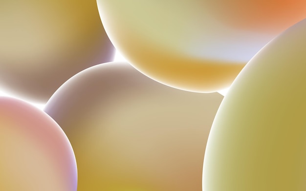 Abstract gradient blobs mesh background wallpaper