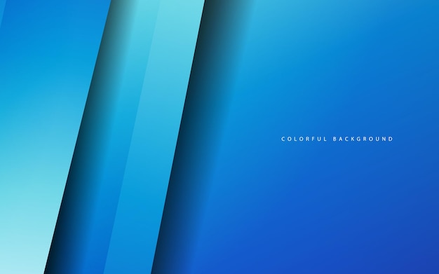 Abstract gradient blue color background