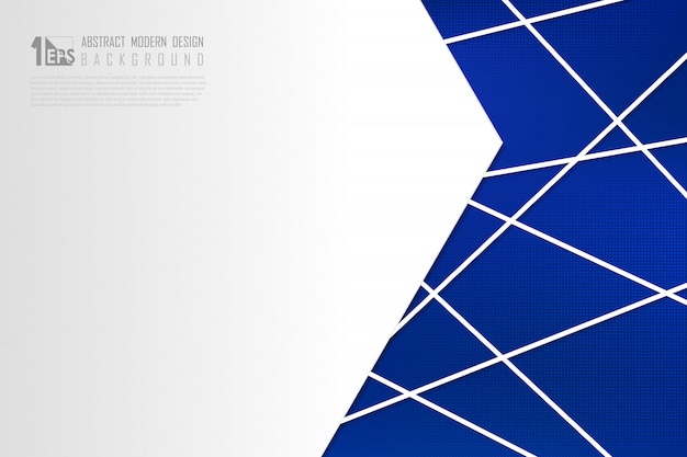 Абстрактный градиент синий полутонов с белым дизайн шаблона копирования космический фон.