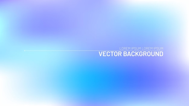 Vector abstract gradient blue purple background design template applicable website banner poster sign