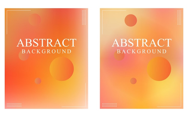 Vector abstract gradient blurry social background