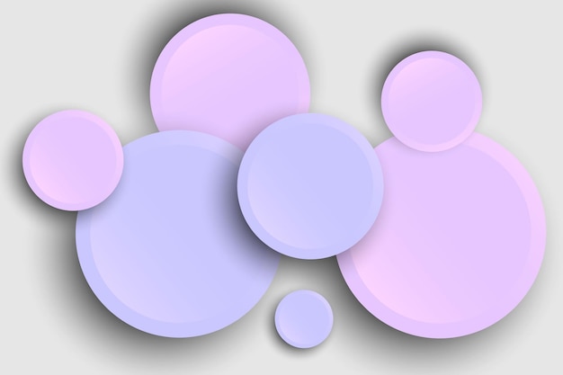 Abstract gradient circles Vector EPS10