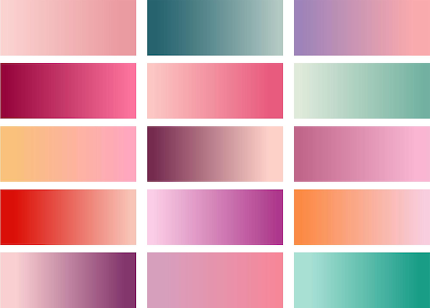 Vettore abstract gradient color background vector per il design versatile