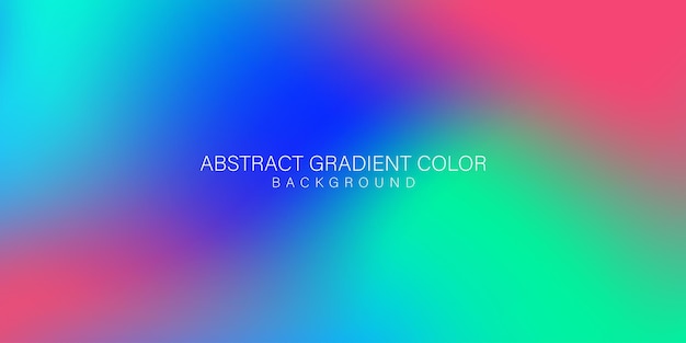 Abstract gradient color banner background templates