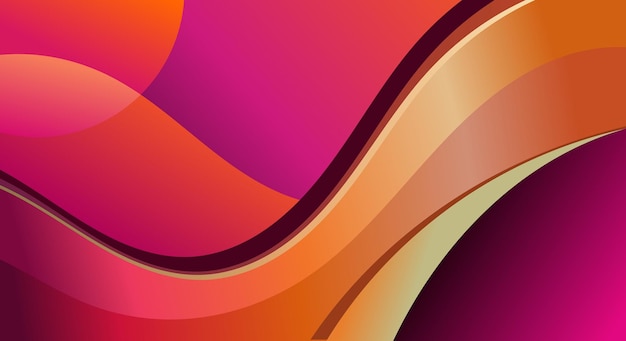 Abstract gradient colorful background wallpaper