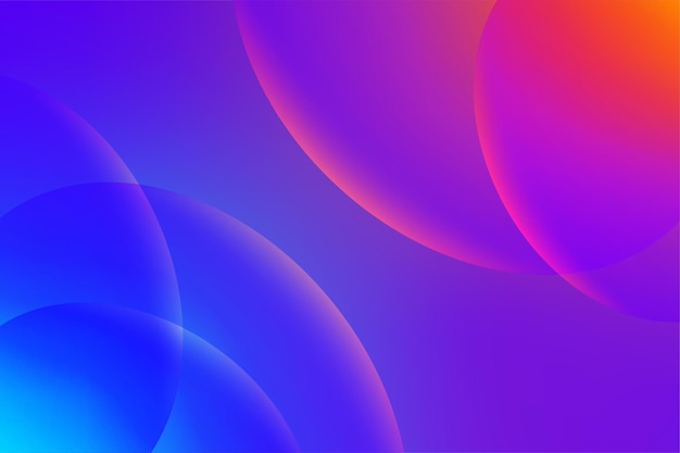 Abstract gradient colorful background