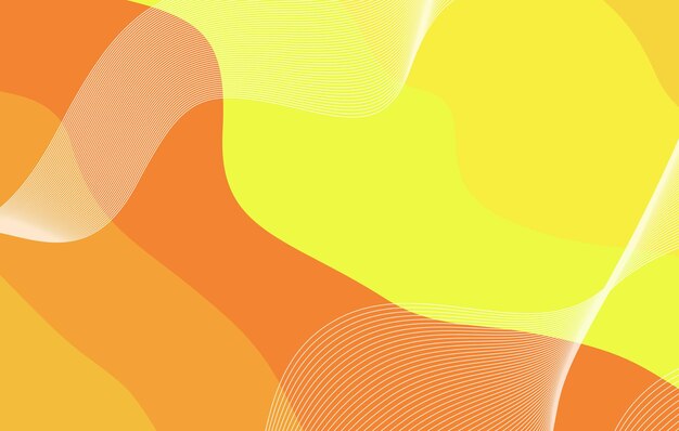 Abstract gradient dynamic fluid shapes background design template