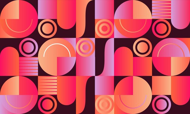 Abstract gradient geometric background. vector illustration. abstract pattern for a brand book.