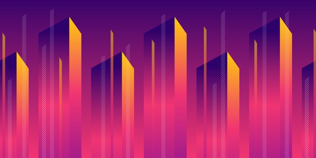 Vector abstract gradient geometric background