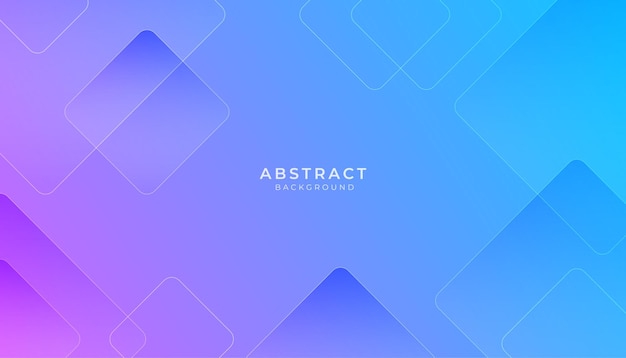 Abstract gradient geometric shape background