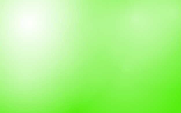 Abstract gradient green light background