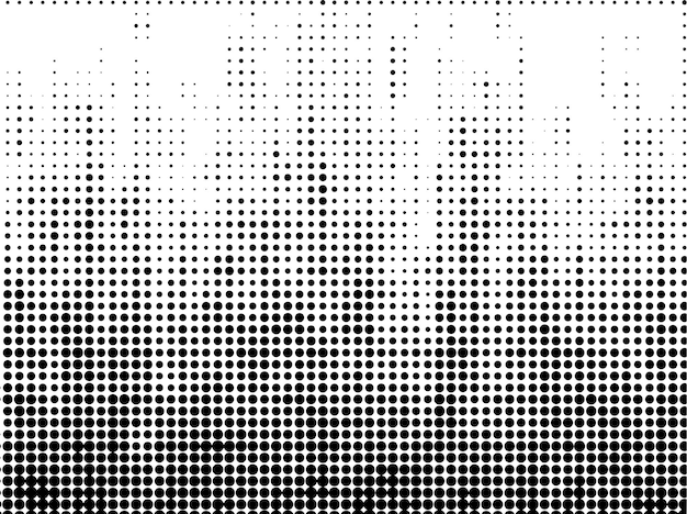 Abstract gradiënt halftone punten achtergrond Pop art sjabloon textuur Vector illustratie