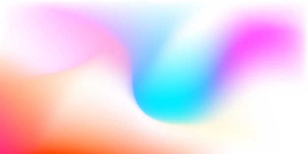 Abstract gradiënt kleuren stromen achtergrondontwerp
