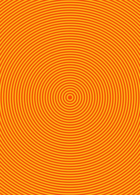 Abstract gradient lines orange background