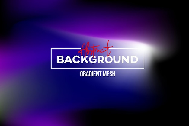 Vector abstract gradient mesh background full color