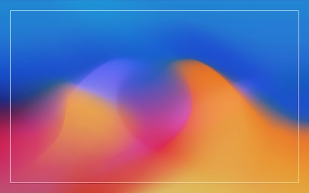 Abstract gradient mesh background