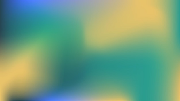 abstract gradient mesh tools effect in green blue and yellow color illustration