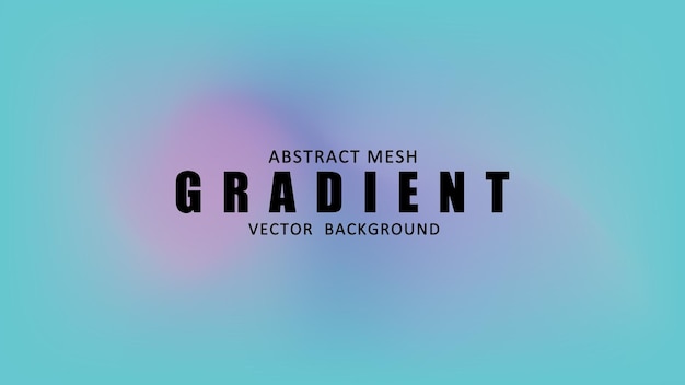 Vector abstract gradient mesh