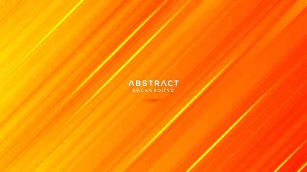 Vector abstract gradient orange background