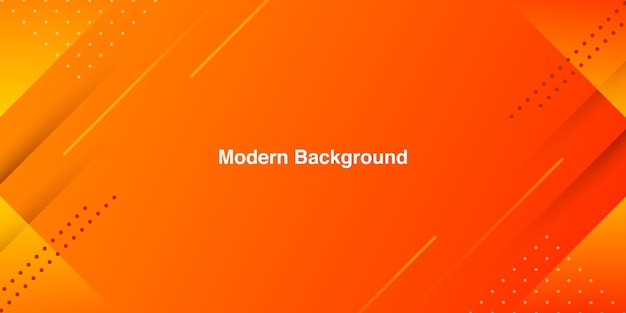 Abstract gradient orange color in modern minimal background